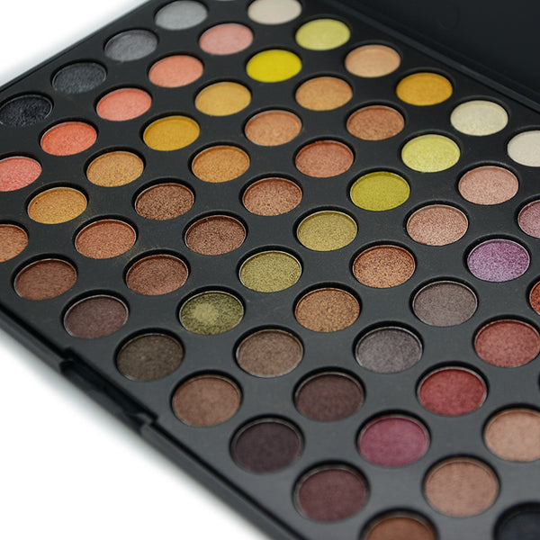 MISS ROSE Professional  77 Color High Gloss Eyeshadow Palette