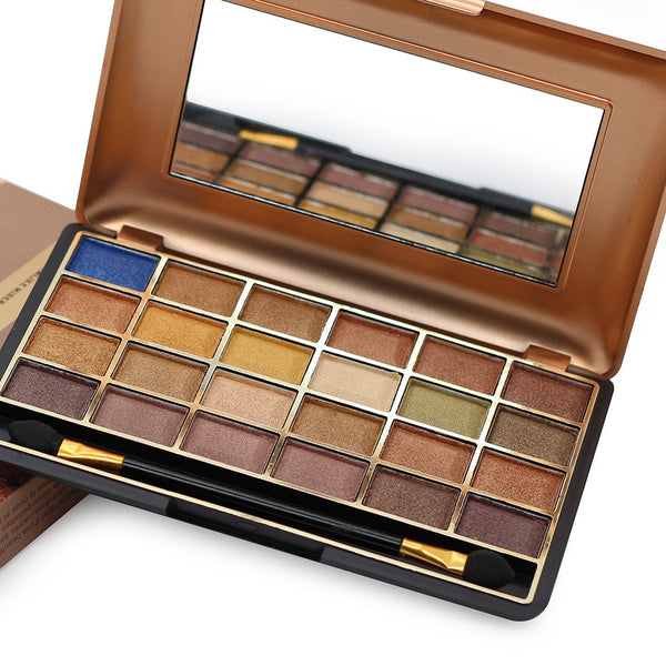 Miss Rose Shimmer Eyeshadow Palette (24 colors )