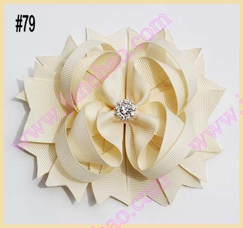 4.5"  Inspired Boutique Layered Hair Bow (50pcs/lot)