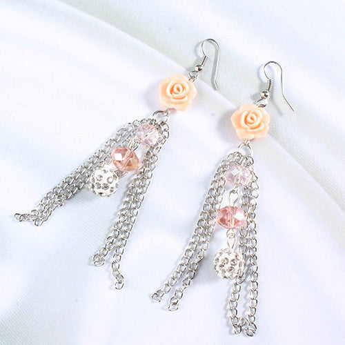 Roses & Tassels Earrings