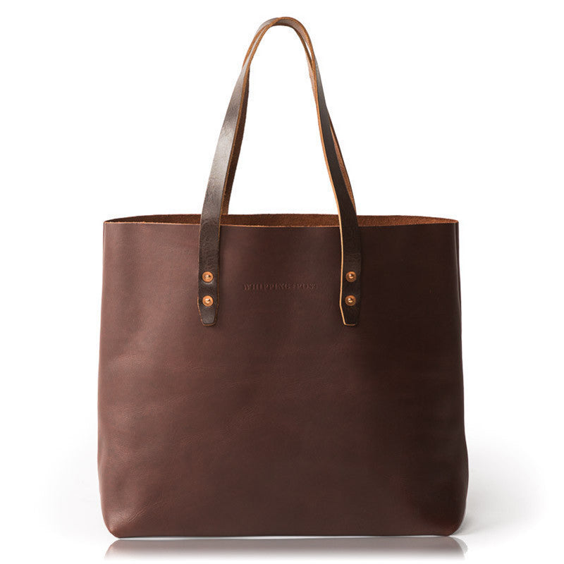 Vintage Tote Bag - Brown