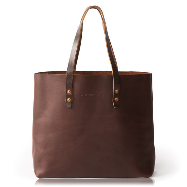 Vintage Tote Bag - Brown