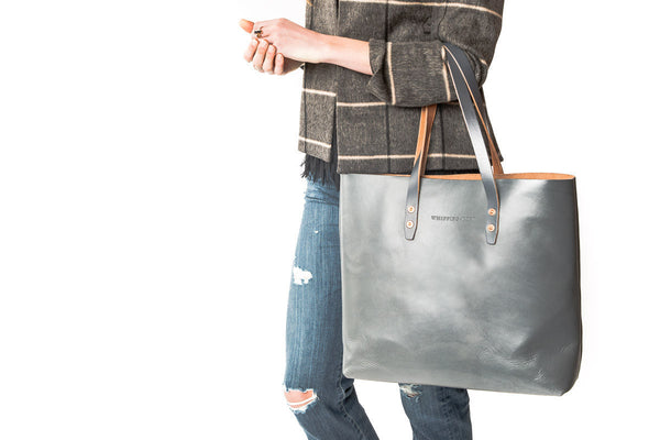 Vintage Tote Bag - Gray