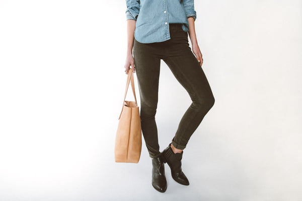 Vintage Tote Bag - Natural