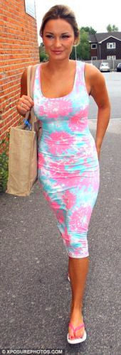 Mulheres verão rosa Dingtoll gostavam