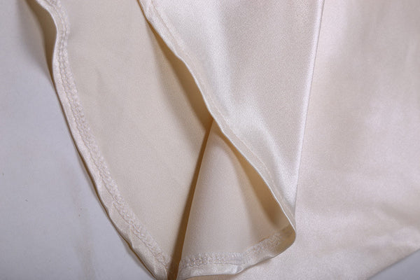 Emulation Silk Tees Tops Woman tshirt