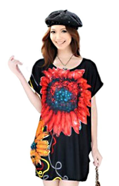 New 2016 donne di estate casual t-shirt vestiti della ragazza di modo